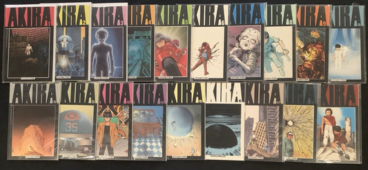 Akira #1-38 Complete Comic Set, Epic, Katsuhiro Otomo, Nice Looking VF+ - NM Avg