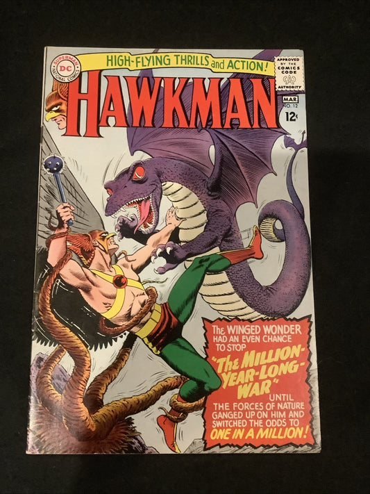 Hawkman #12 (DC Comics February-March 1966) VF (8.0) Murphy Anderson
