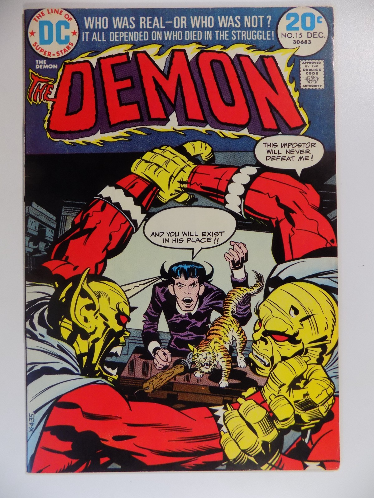Demon #15 DC Comic December 1973 Very Fine