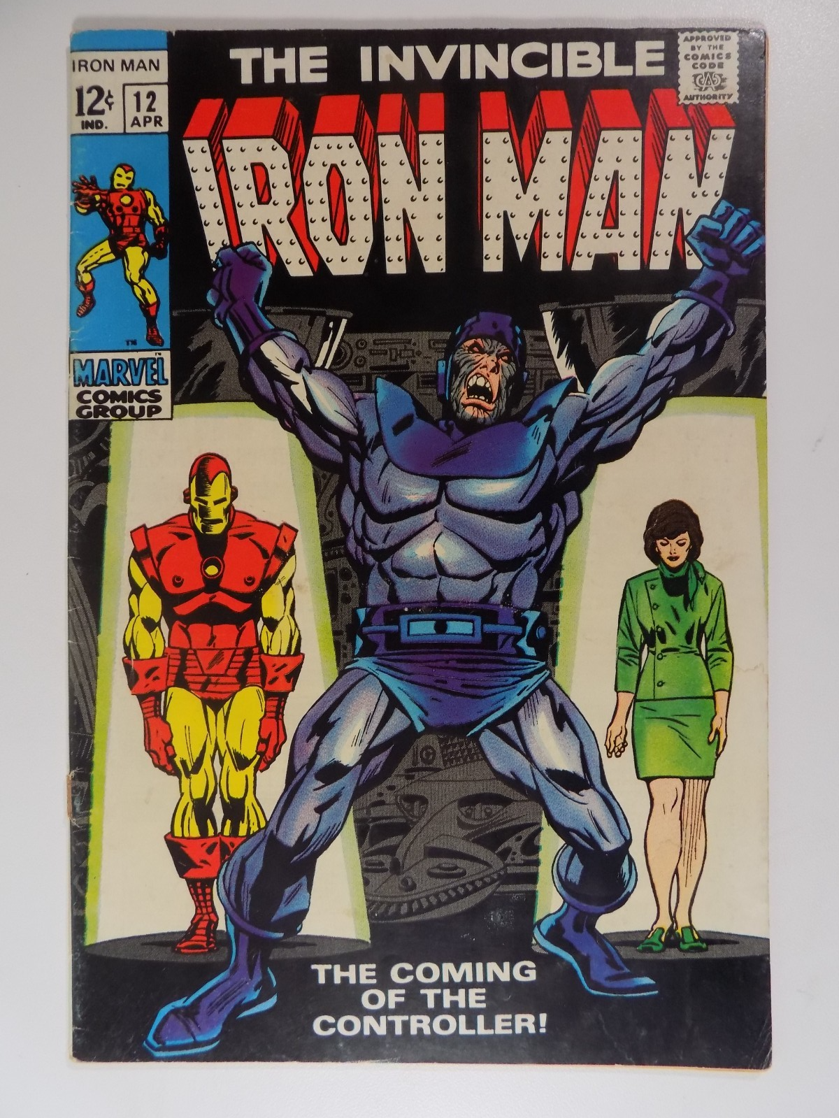 Iron Man #12 Marvel Comic April 1969 Fine