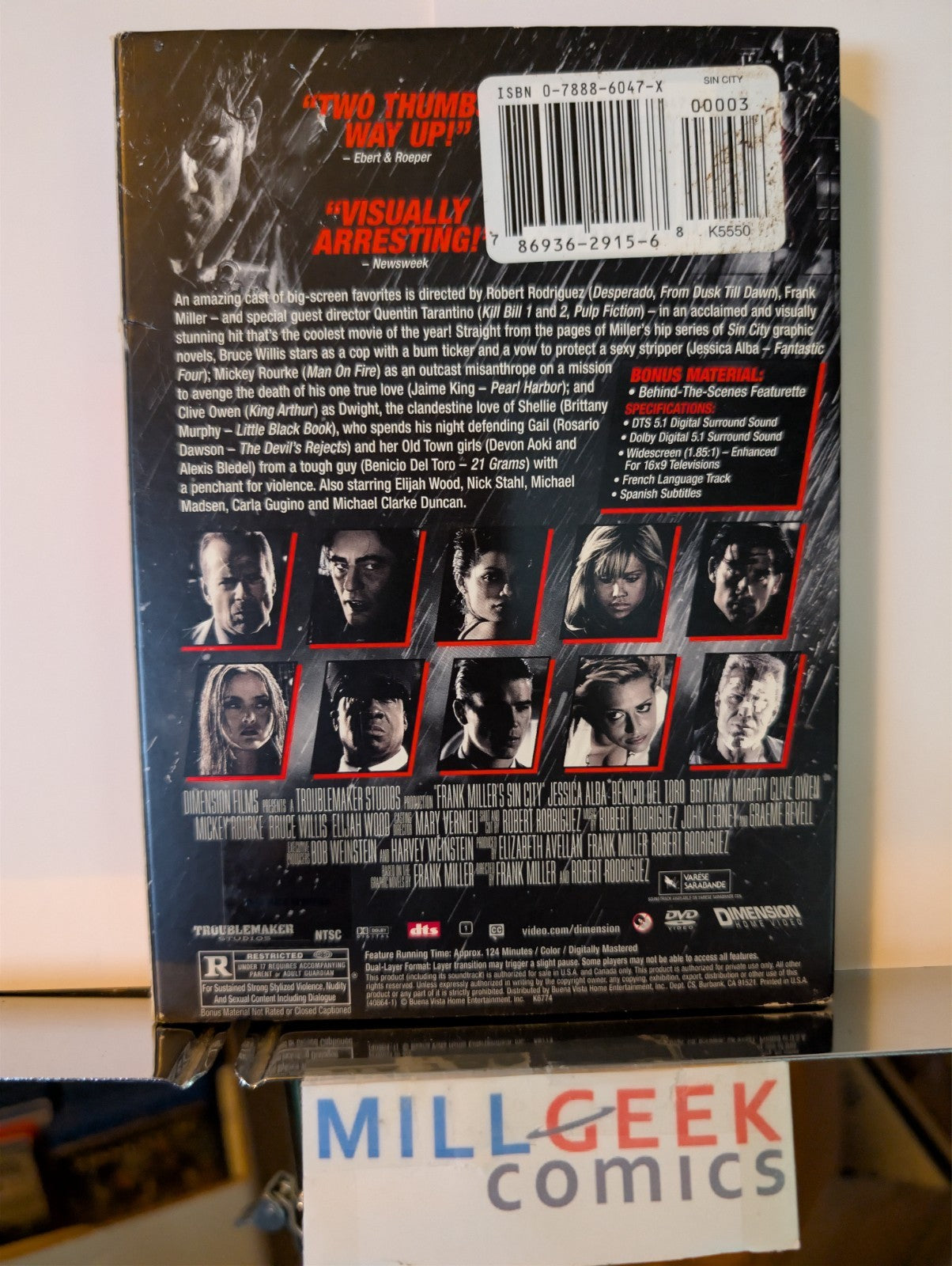 Sin City / UltraViolet / Hancock, 3 Action Movie Set (DVD) -JD