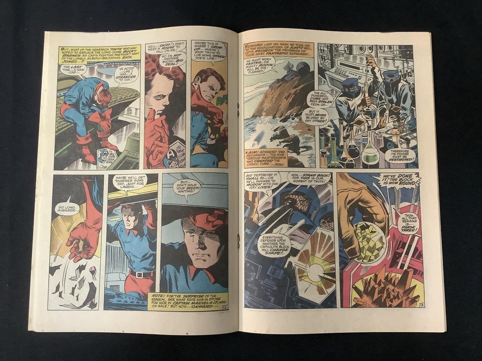 Captain America #118 (Marvel Comics October 1969) VF- (7.5) Gene Colan