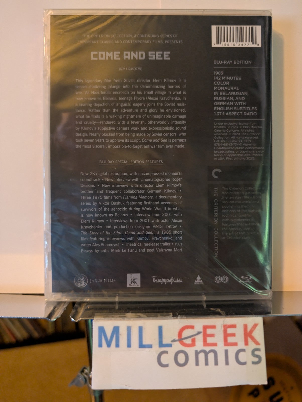 Come and See, Criterion Collection (Blu-ray) -JD