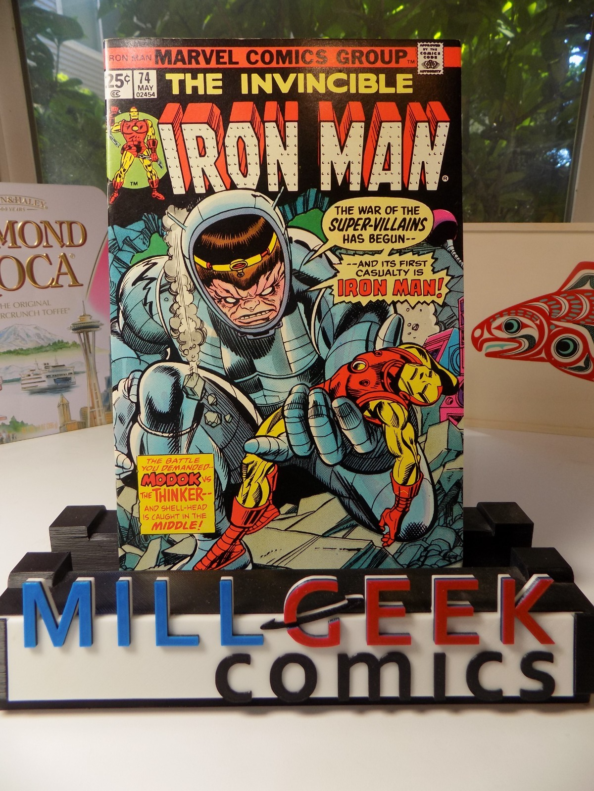 Iron Man #74 Marvel Comic May 1975 Very Fine/Near Mint