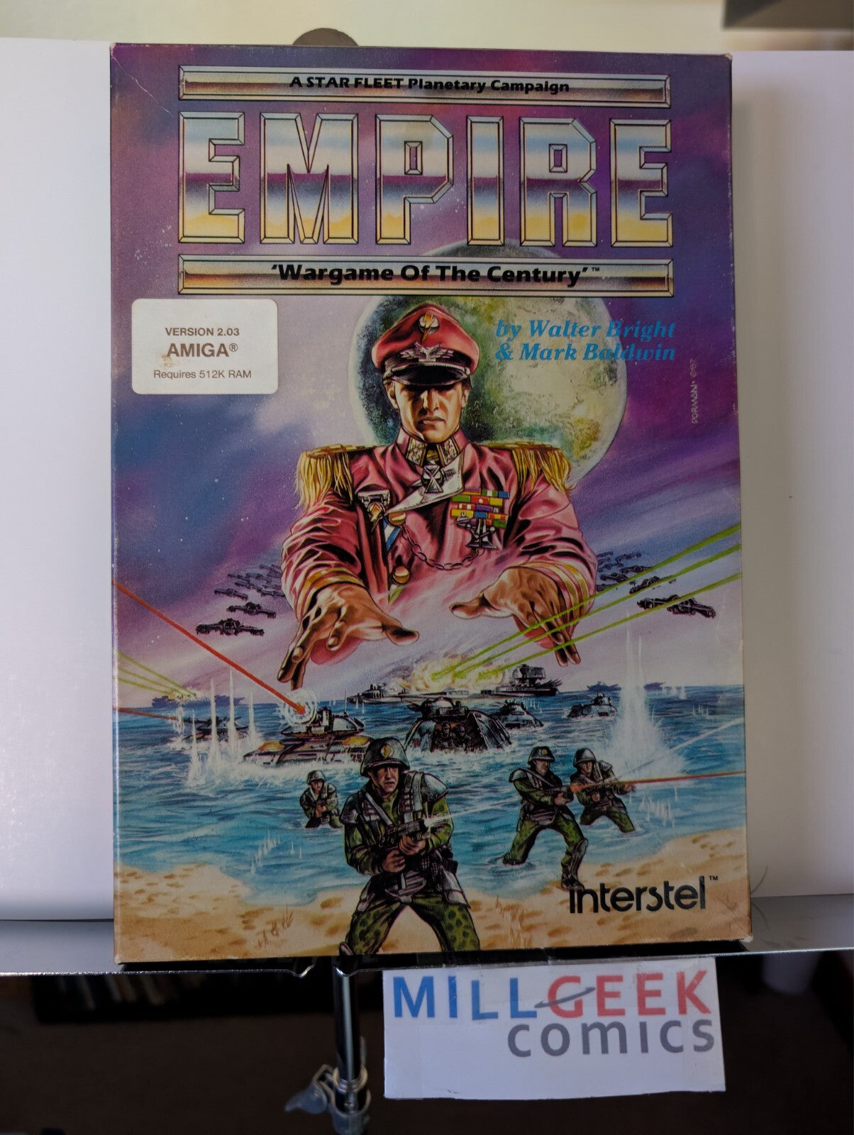 Empire: Wargame of the Century (Amiga 3.5") Complete Big Box -JD