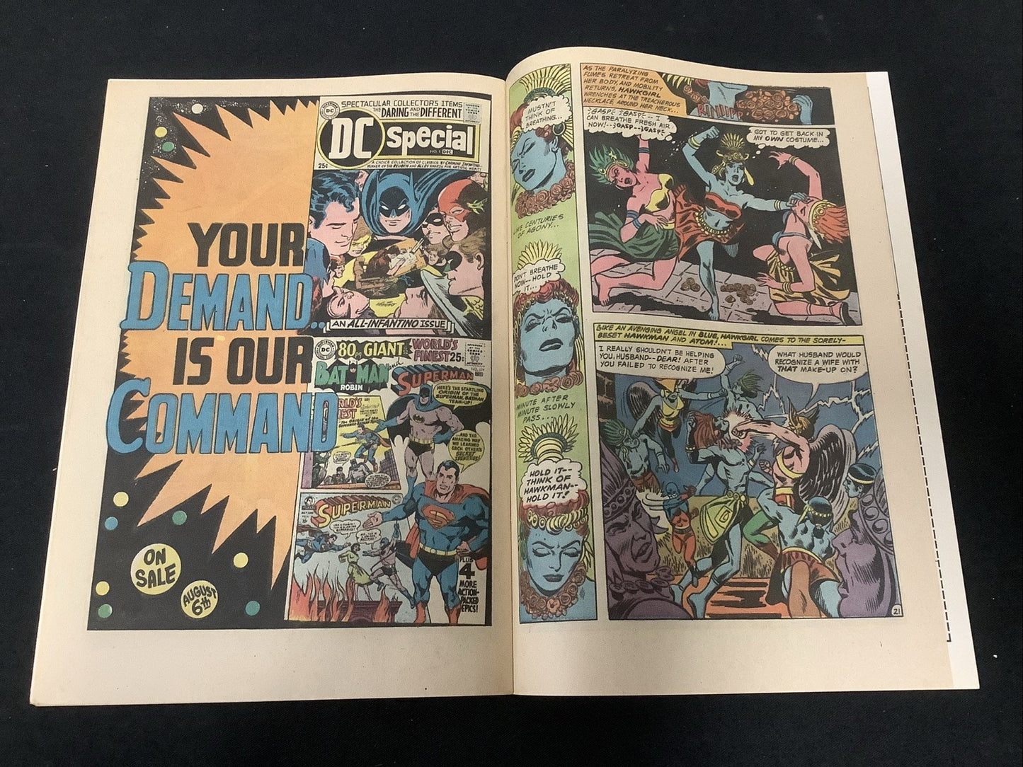 The Atom & Hawkman #39 (DC Comics October-November 1968) VF- (7.5) Gardner Fox