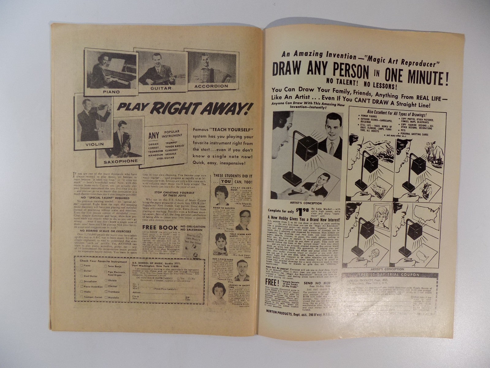 Unknown Worlds #46 American Comic March 1966 Fine+