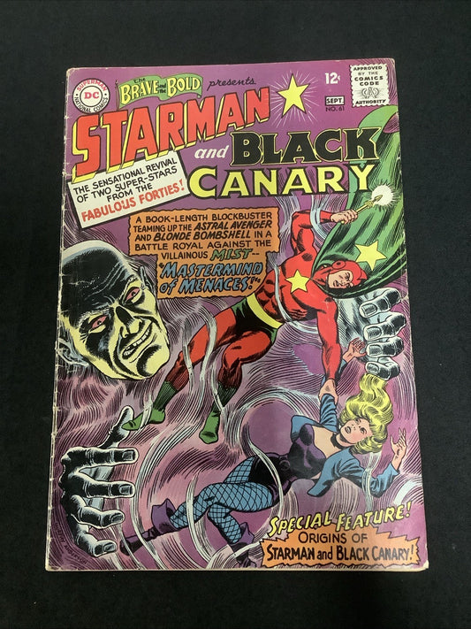 Brave and the Bold #61 (DC Comics Aug-Sep 1965) VG (4.0)  Gardner Fox