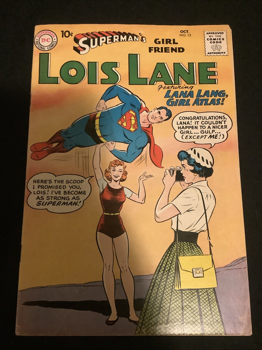 Superman's Girl Friend, Lois Lane #12 (DC Comics) VG/F (5.0) Inner Wrap Detached