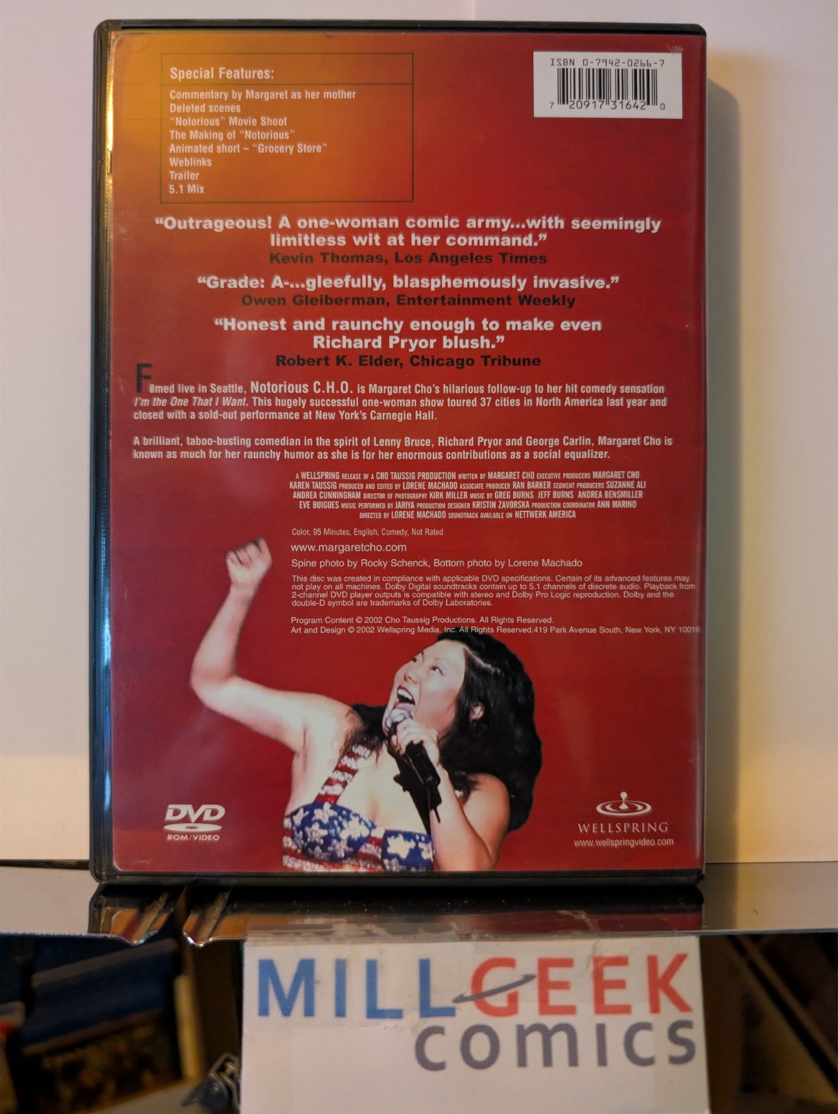 I'm The One That I Want / Notorious C.H.O., 2 Margaret Cho Stand-Ups (DVD) -JD