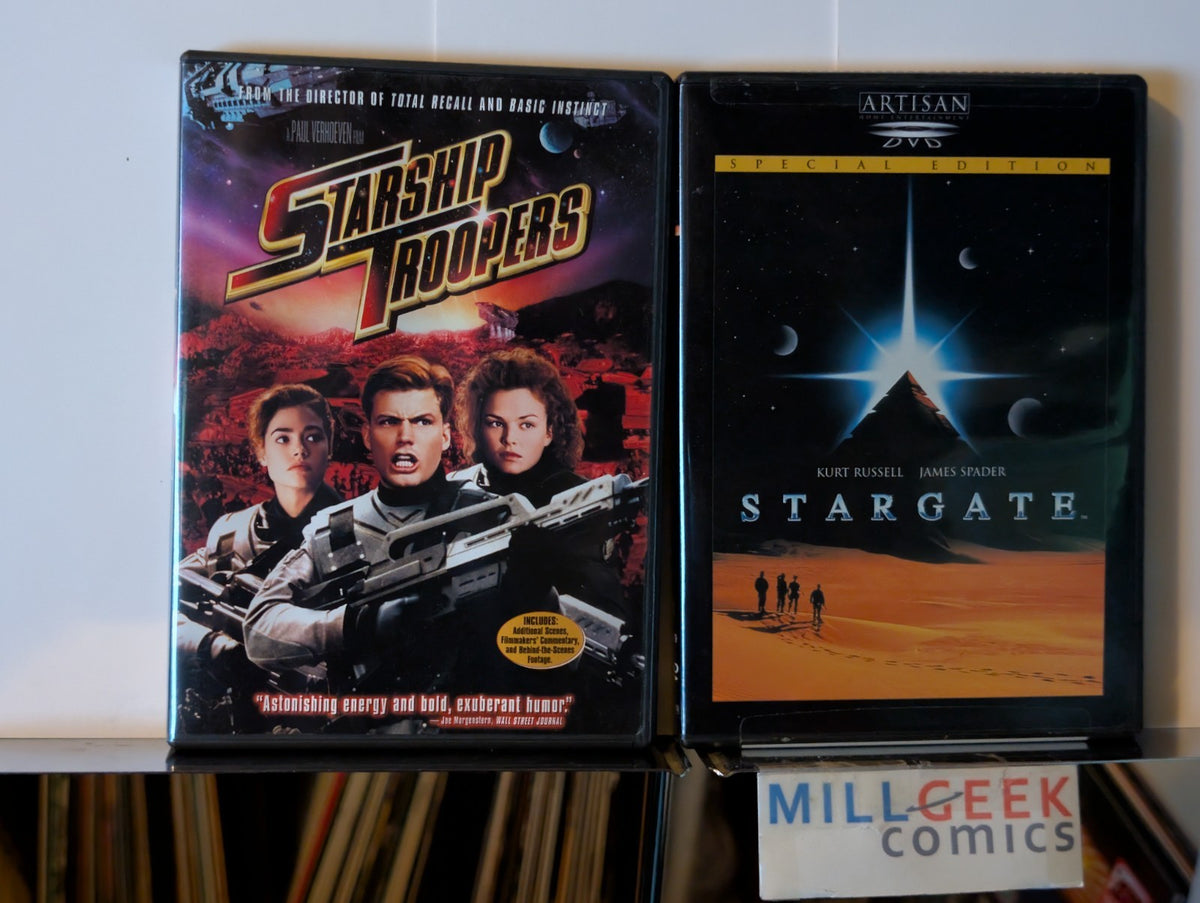 Starship Troopers / Stargate, 2 Sci-Fi Movie Set (DVD) -JD