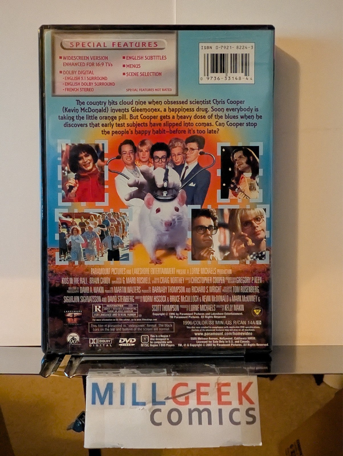 Kids in the Hall Brain Candy / Not the 9 O'Clock News (DVD) Like New -JD