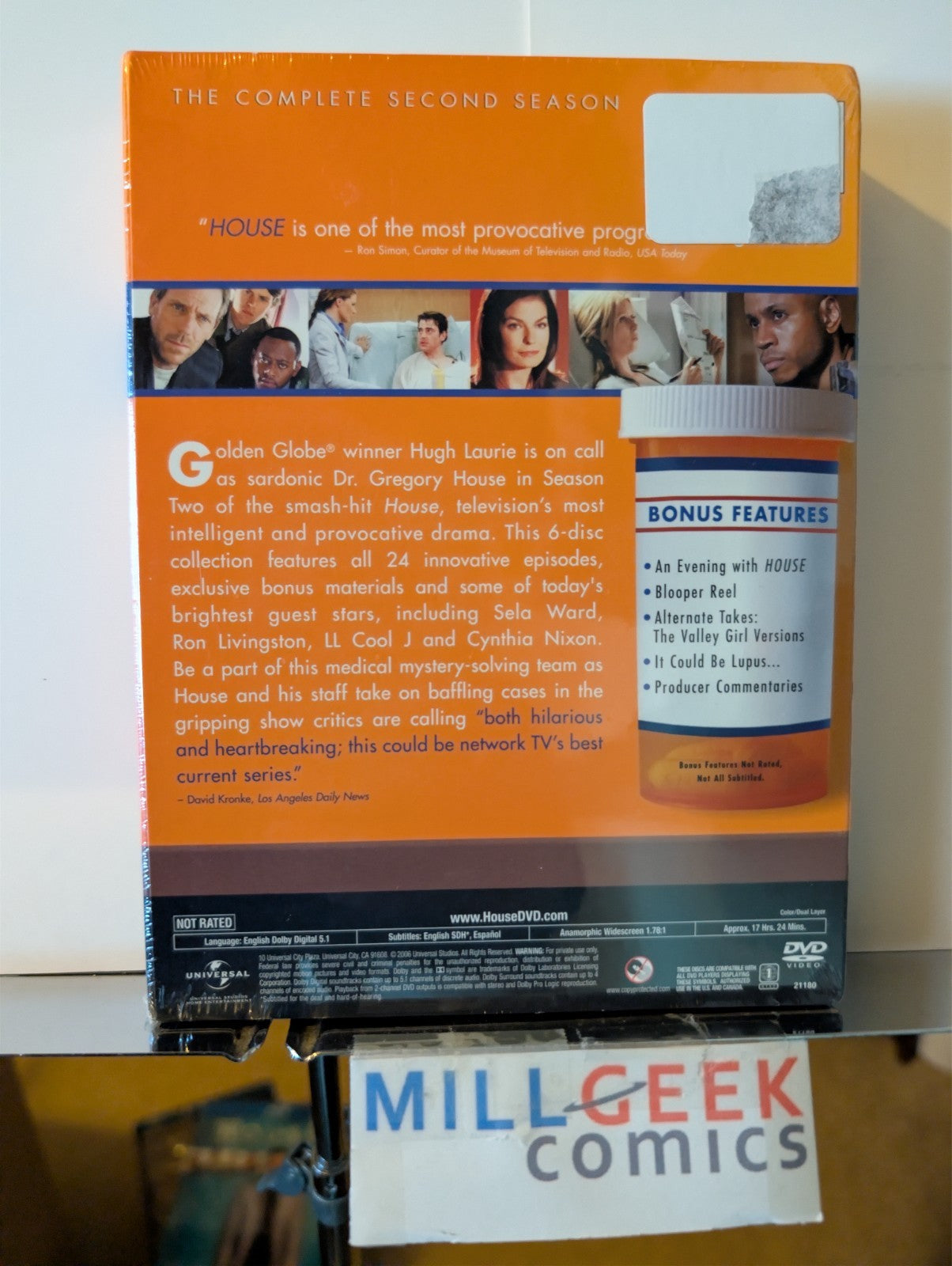 House M.D., Season 1 & 2 (DVD) Like New -JD