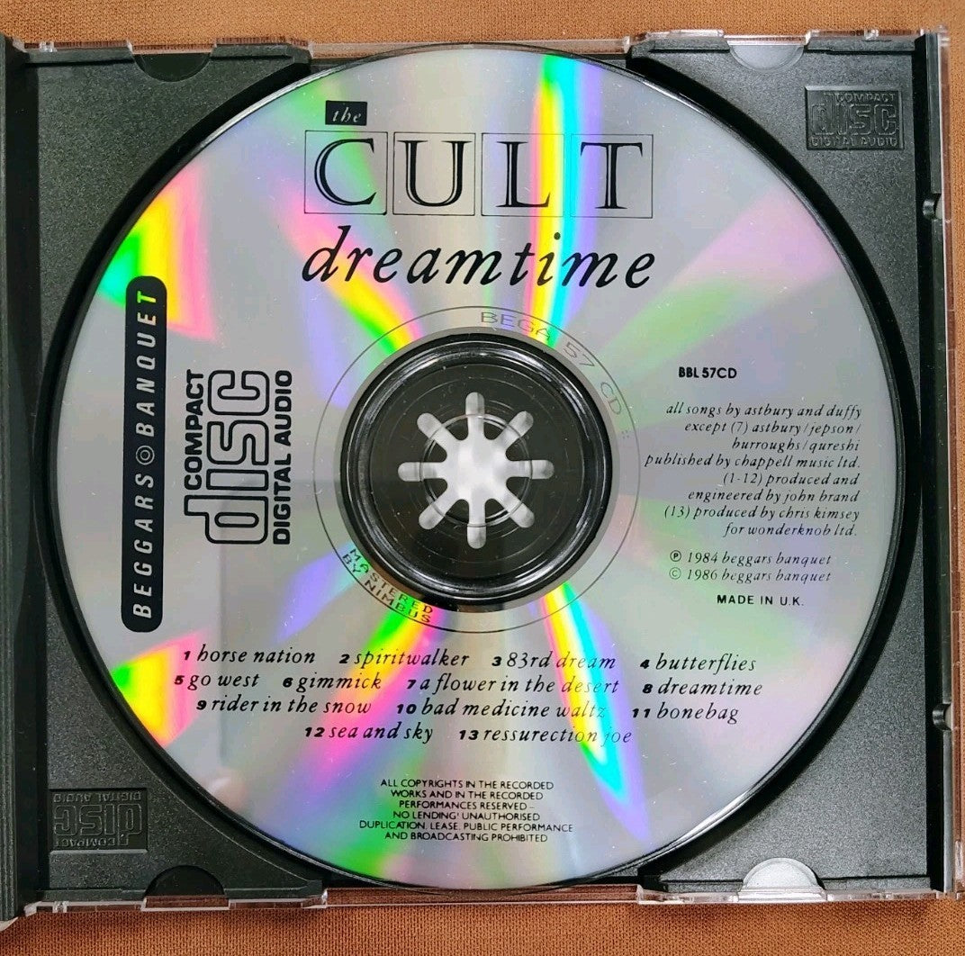 THE CULT-DREAMTIME 1984/1986 UK IMPORT CD JD