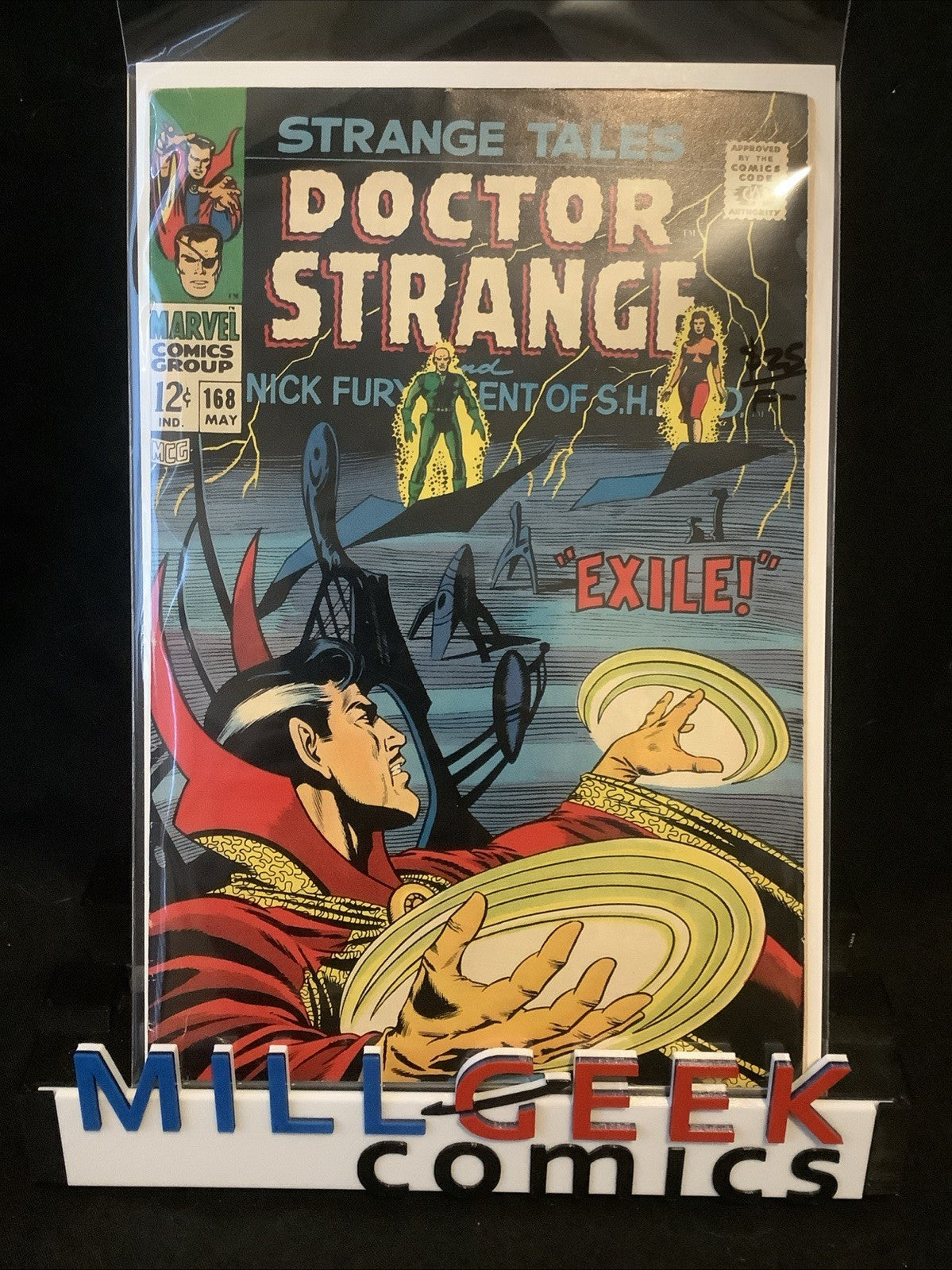 Strange Tales #168 (Marvel Comics May 1968) F- (5.5) Jim Steranko/Denny O’Neil