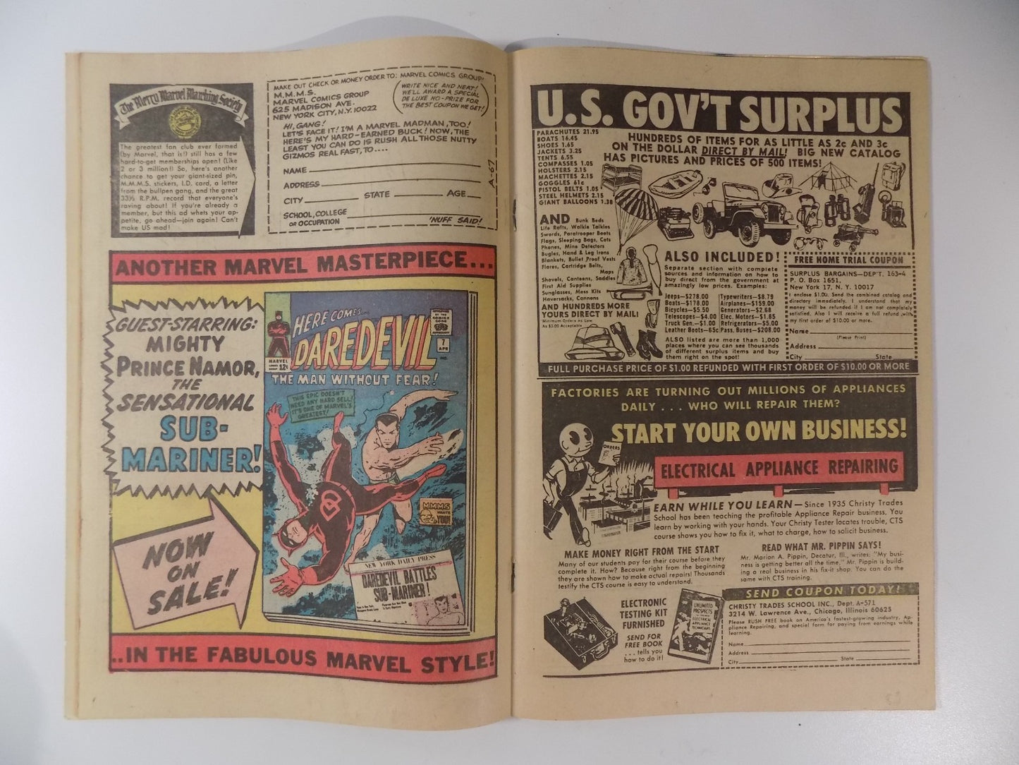 Tales to Astonish #67 Marvel Comic May 1965 Very Good+