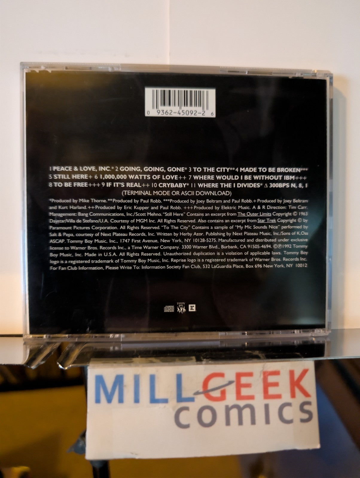 Electronic Techno 3 CD Lot (Information Society, Zoo Rave II, Carter) -JD