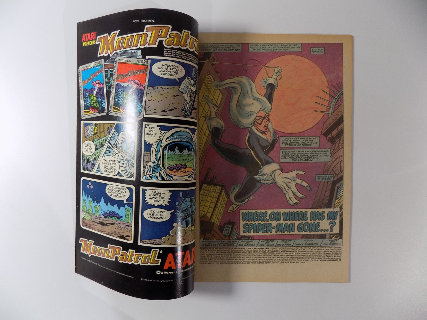 Spectacular Spider-Man #90 Marvel Comic May 1984 Very Fine+