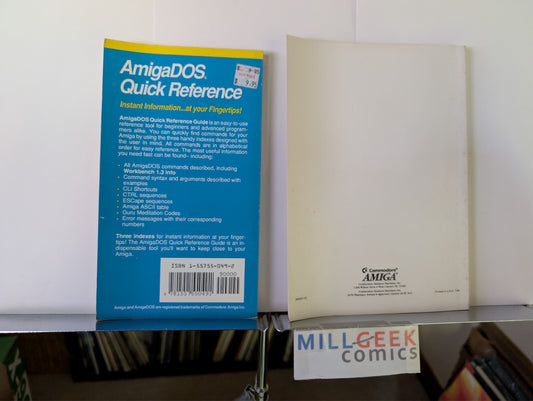 AmigaDOS Quick Reference / Amiga Enhancer Software for AmigaDOS Manual 1989 -JD
