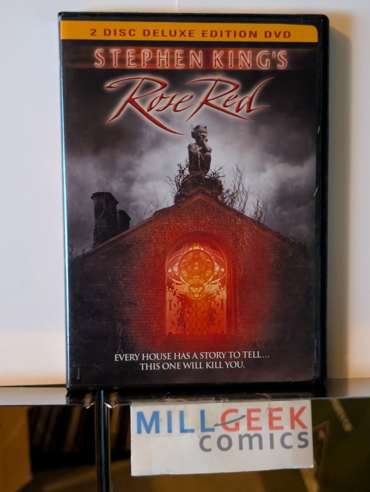 Rose Red / The Mist / Carrie, 3 Stephen King Movies (DVD) -JD