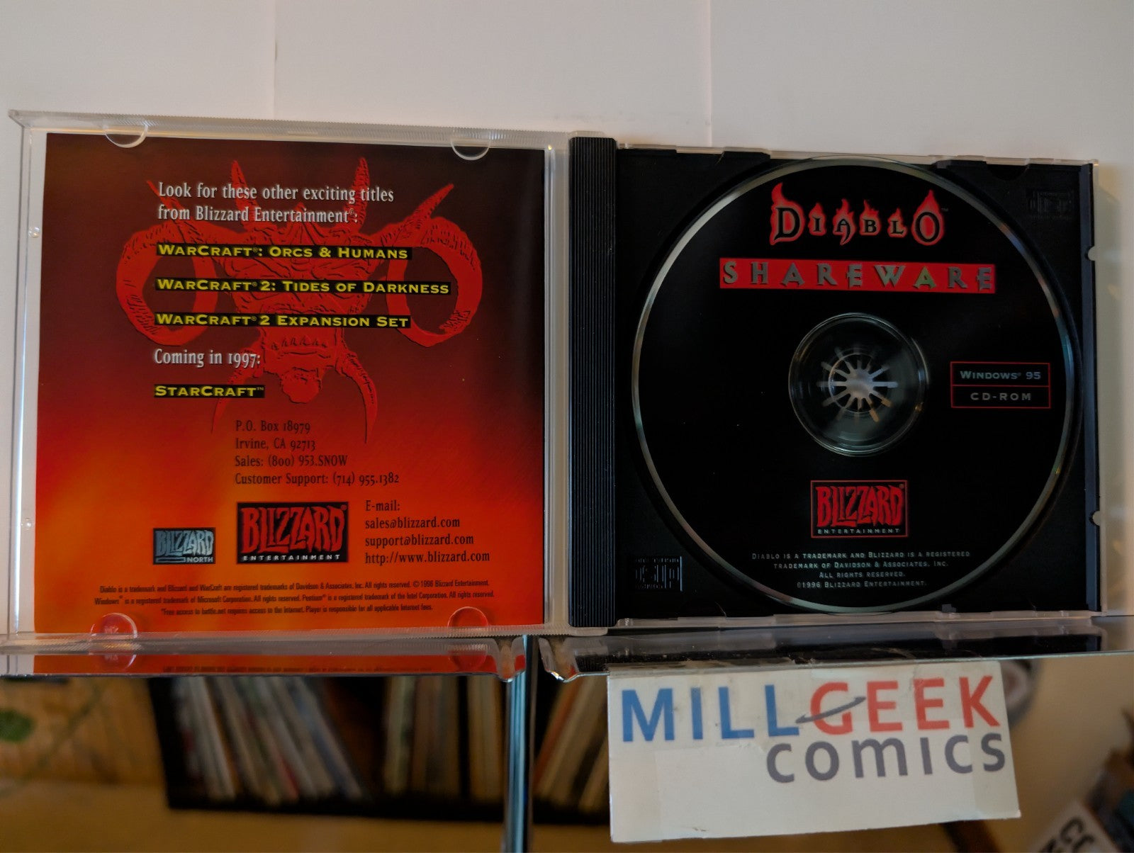 Diablo, Shareware, Windows 95 PC CD-ROM - JD