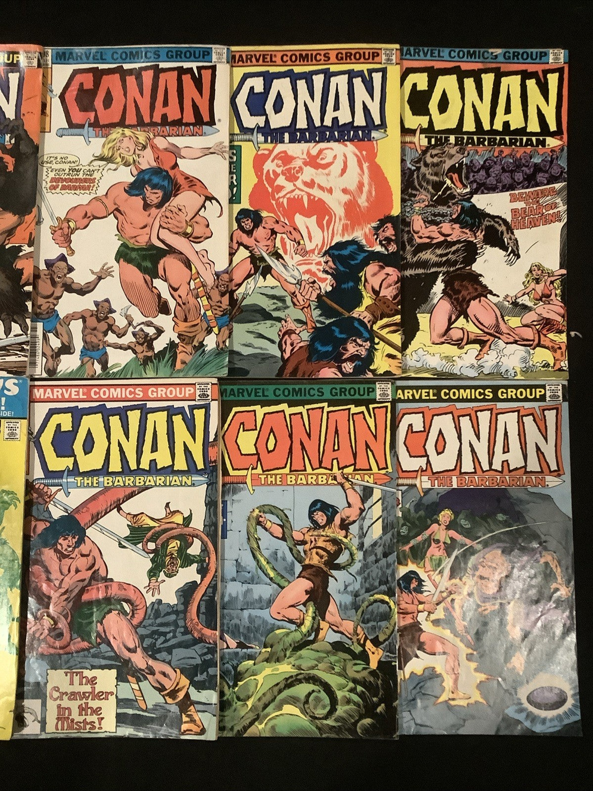Conan the Barbarian #103-133 Comic Lot, Marvel, Reader Copies, Roy Thomas