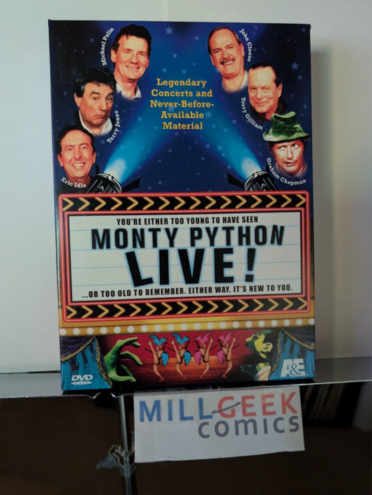 Monty Python Live! 2 Disc Set, Eric Idle, John Cleese, Terry Jones (DVD) -JD