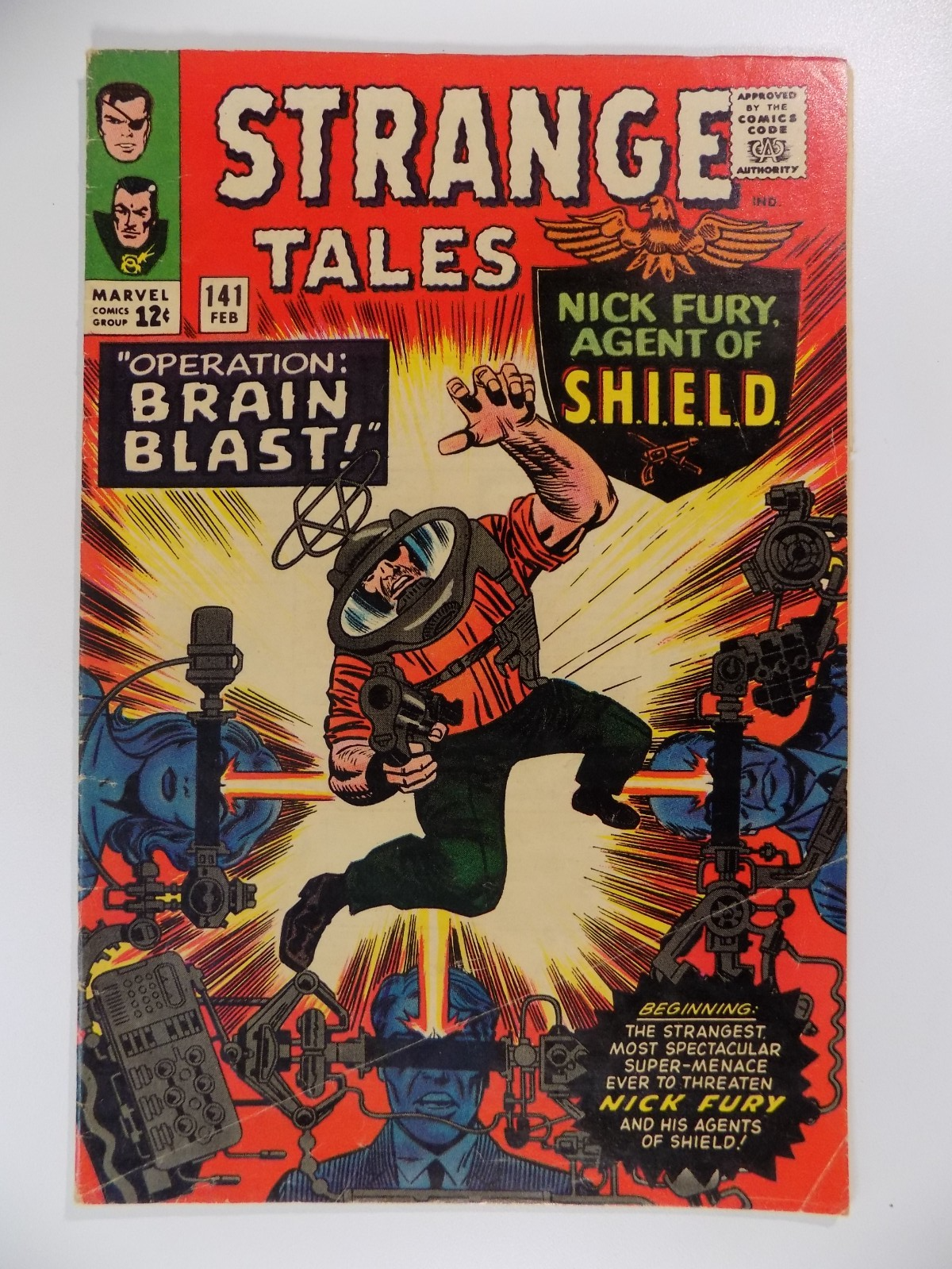 Strange Tales #141 Marvel Comic February 1966 Fine+