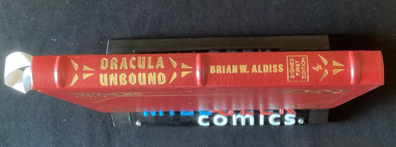 Easton Press - SIGNED - Dracula Unbound by Brian Aldiss - First Edition-JD