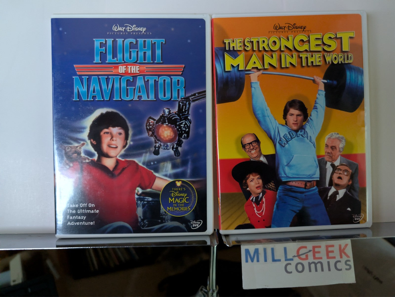 Flight of the Navigator / The Strongest Man in the World, 2 Movie Set (DVD) -JD