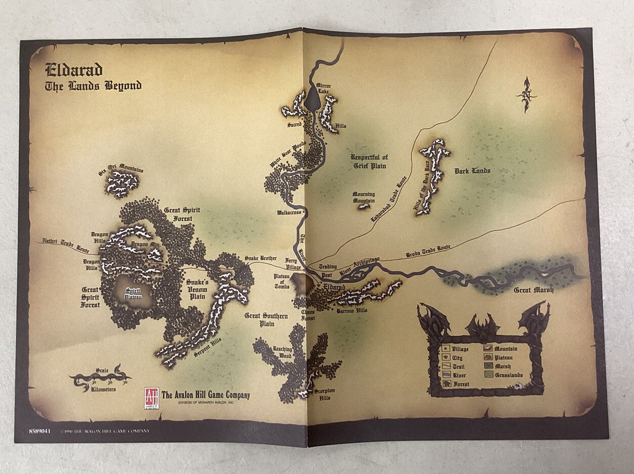 RuneQuest: Eldarad the Lost City - Avalon Hill