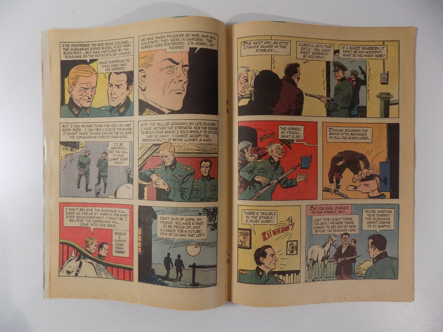 The Miracle o/t White Stallions 1963 Gold Key Comic Very Fine
