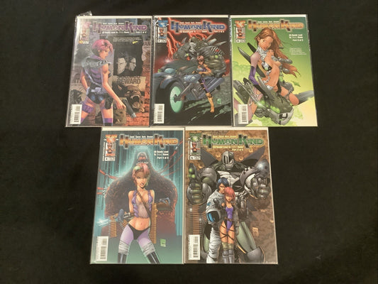 Humankind #1-5 Complete Comic Set, Image/Top Cow, Daniel/Conrad/Horie/Dreamer