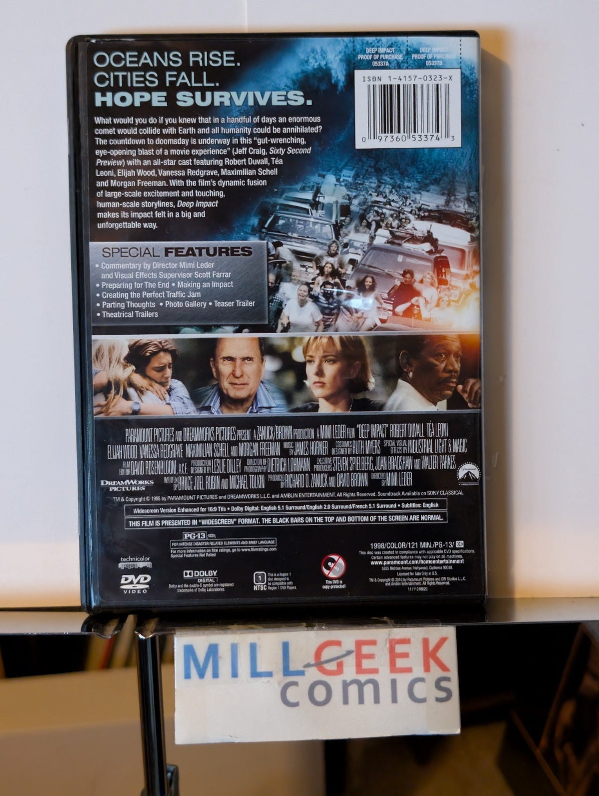 Armageddon / Deep Impact, 2 Asteroid Action Movie Set (DVD) -JD