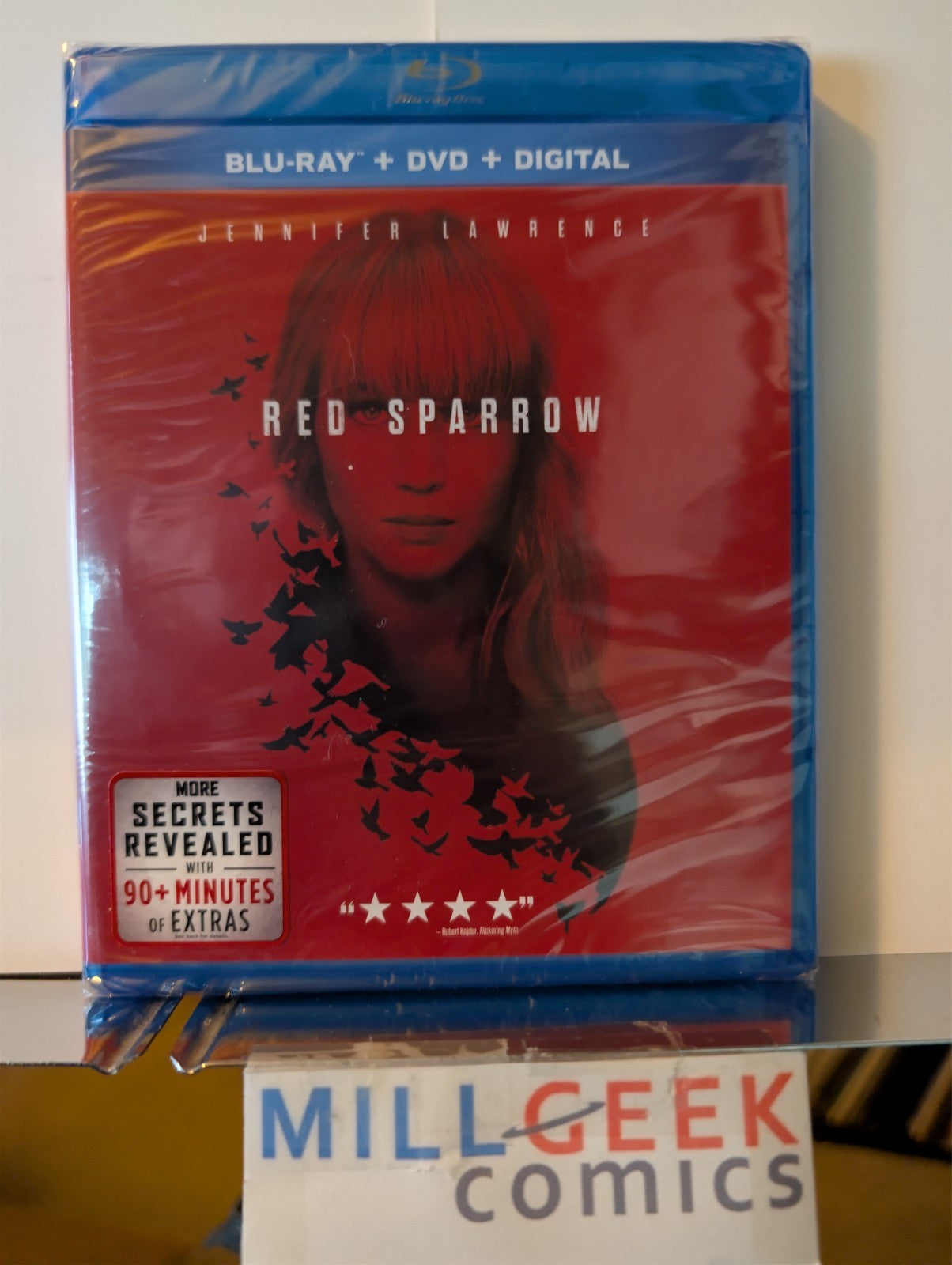 Non-Stop / Red Sparrow, Liam Neeson, Jennifer Lawrence 2 Movie Set (Blu-ray) -JD
