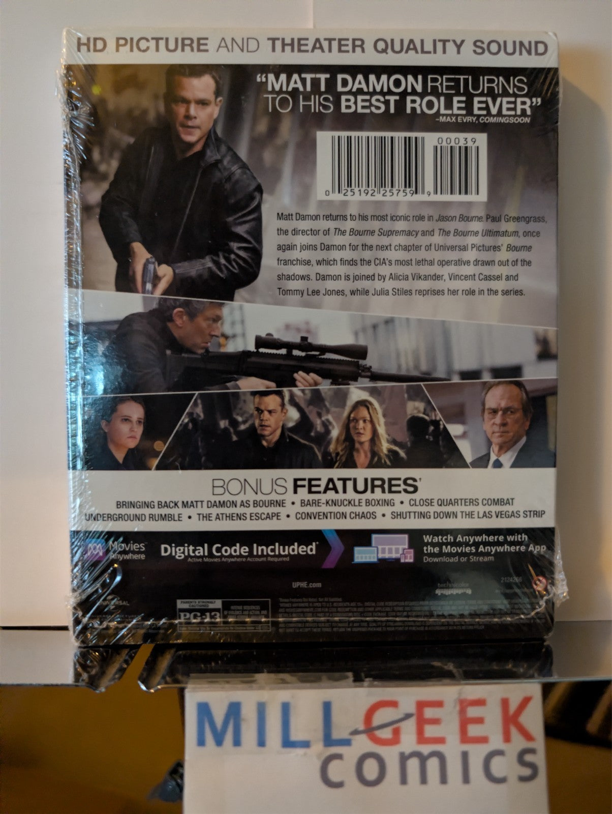 The Bourne Identity Collection, Set of 5 Movies (Blu-ray) Like and Brand New -JD