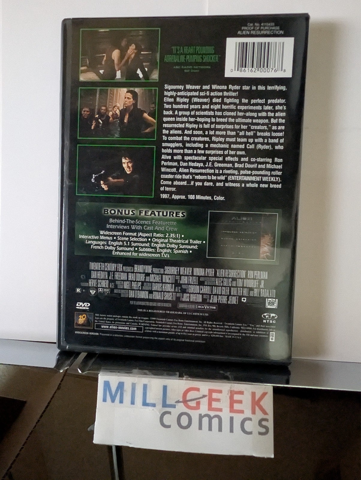 Alien Resurrection / Alien Nation, 2 Movie Set (DVD) Like New -JD