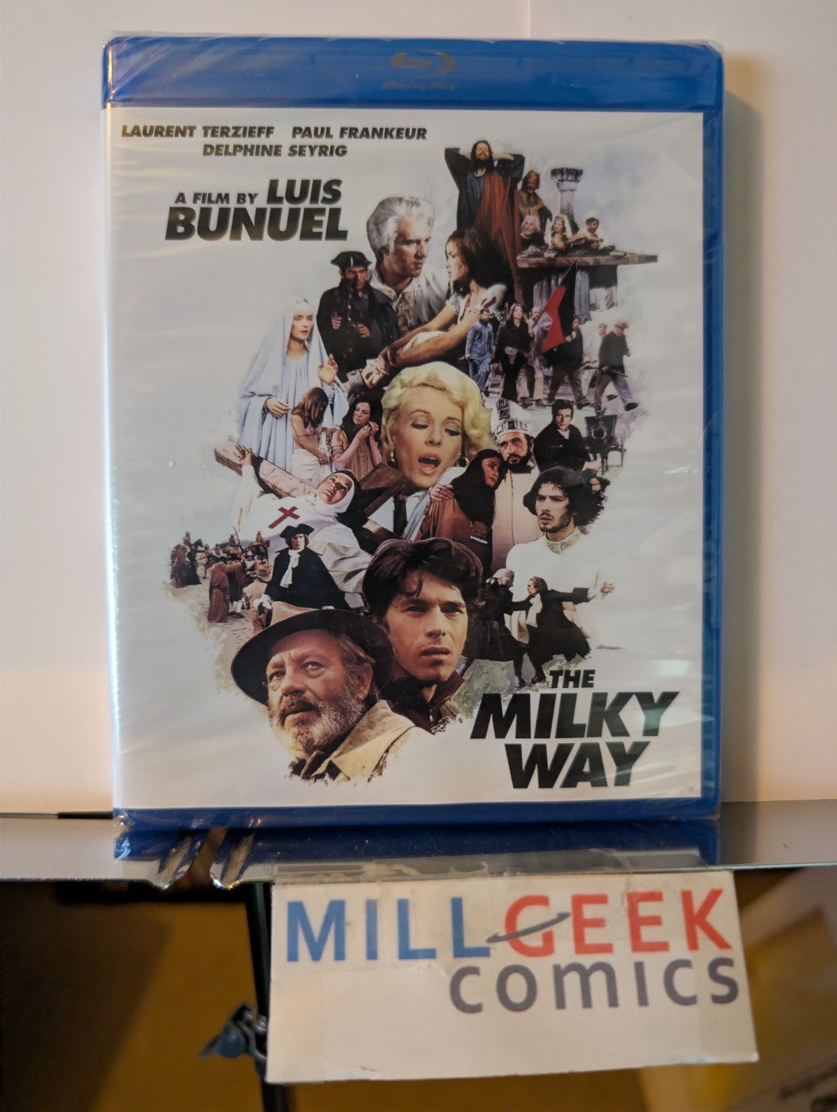 The Milky Way, A Film by Luis Bunuel (Blu-ray, 1969) BRAND NEW SEALED OOP -JD