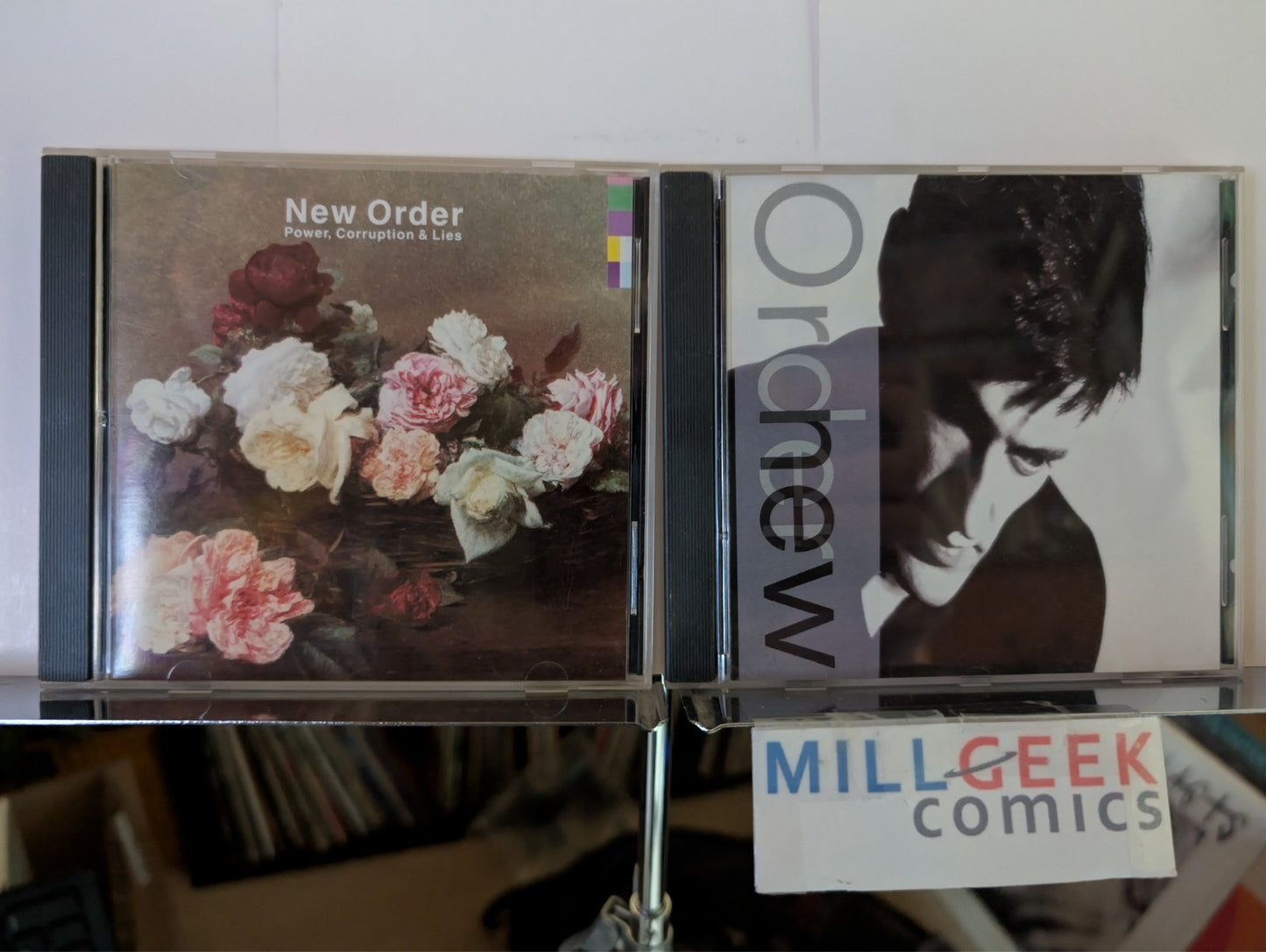 New Order 2 CD Lot (Power, Corruption & Lies - Low Life) -JD