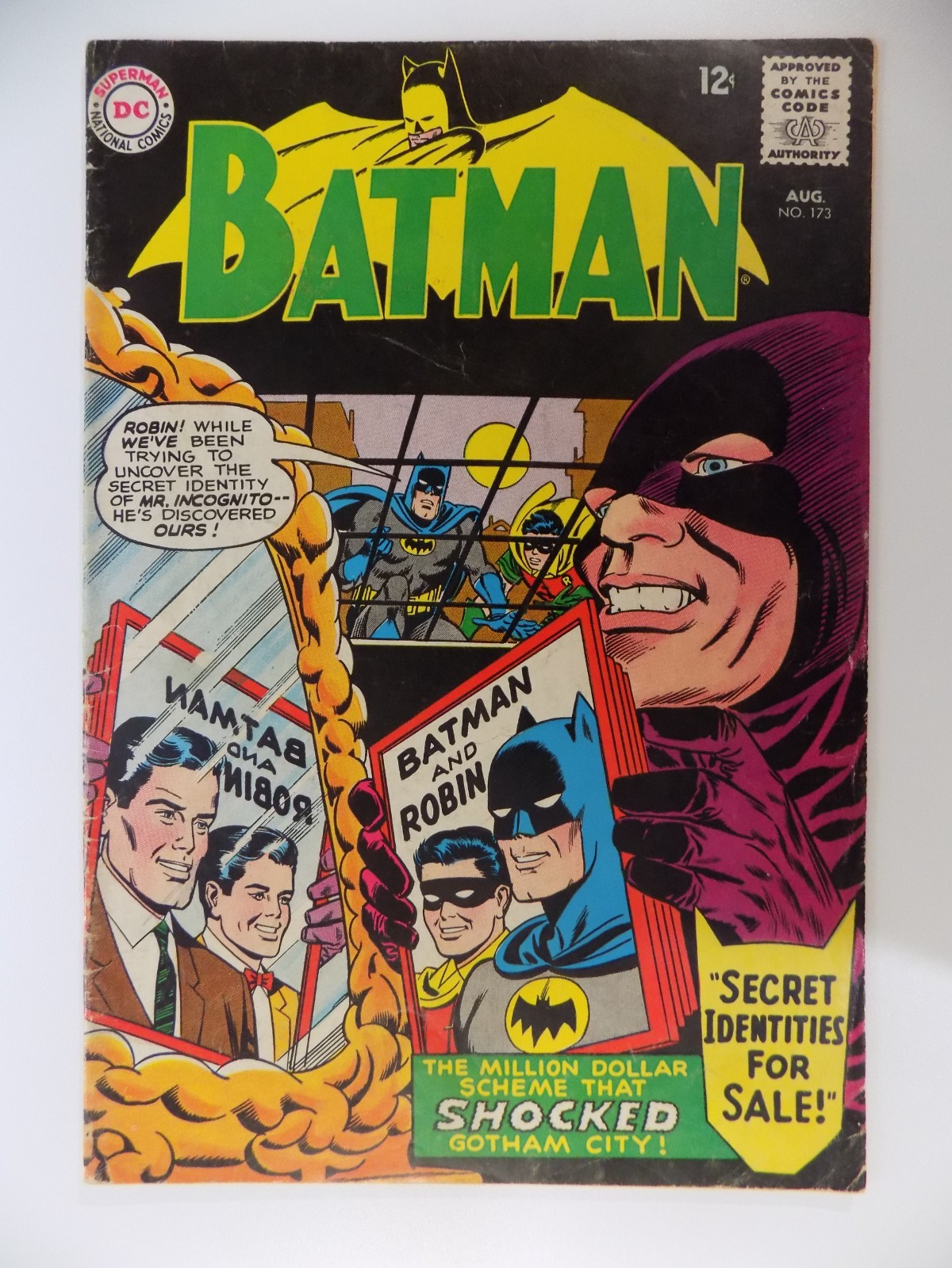 Batman #173 DC Comics Very Good/Fine August 1965