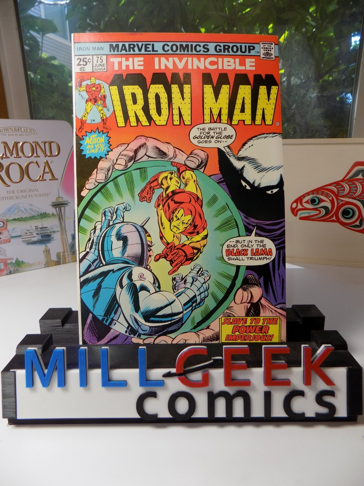 Iron Man #75 Marvel Comic June 1975 Near Mint-