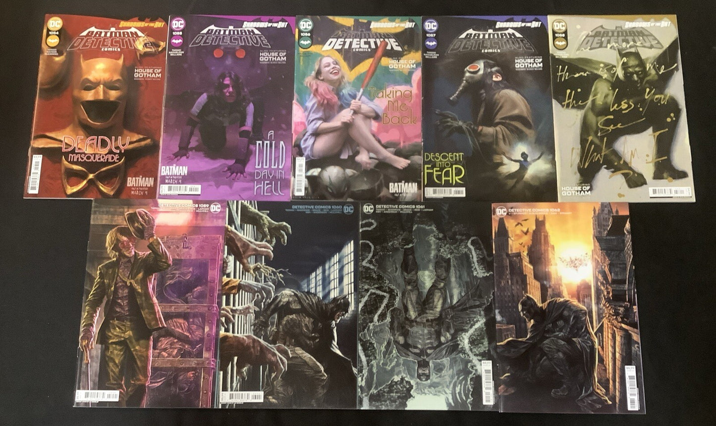 Detective Comics #1044-1062 Comic Lot, DC Comics, Mariko Tamaki, Lee Bermejo