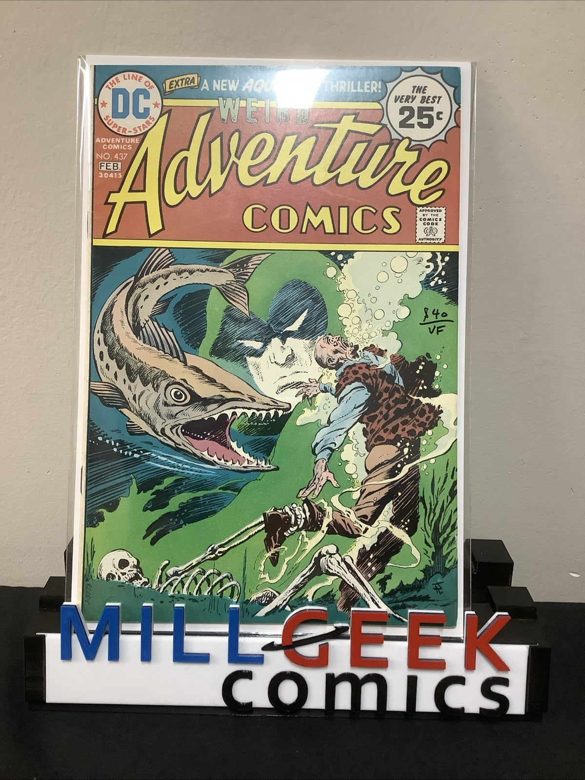 Adventure Comics #437 (DC Comics January-February 1975) VF (8.0) The Spectre