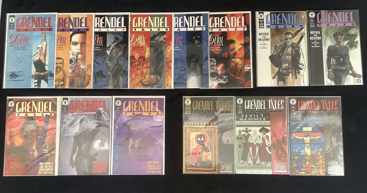Grendel Tales Comic Bundle, See Photos For Details, 28 Comics, 7 Complete Series