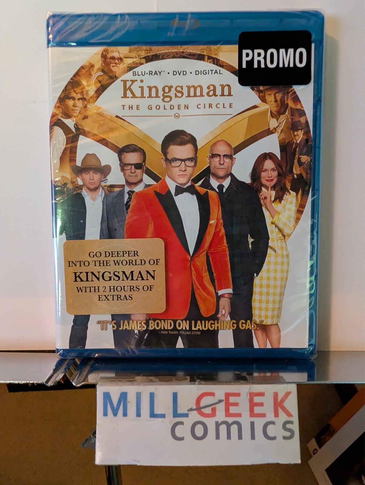 Kingsman: The Secret Service / Kingsman: The Golden Circle, (Blu-ray) -JD