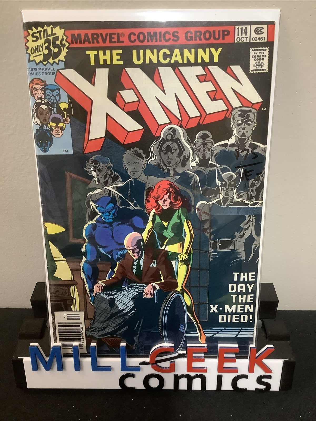 Uncanny X-Men #114(1978) VF- (7.5) 1st Use Of “UNCANNY” In Cover Title Claremont