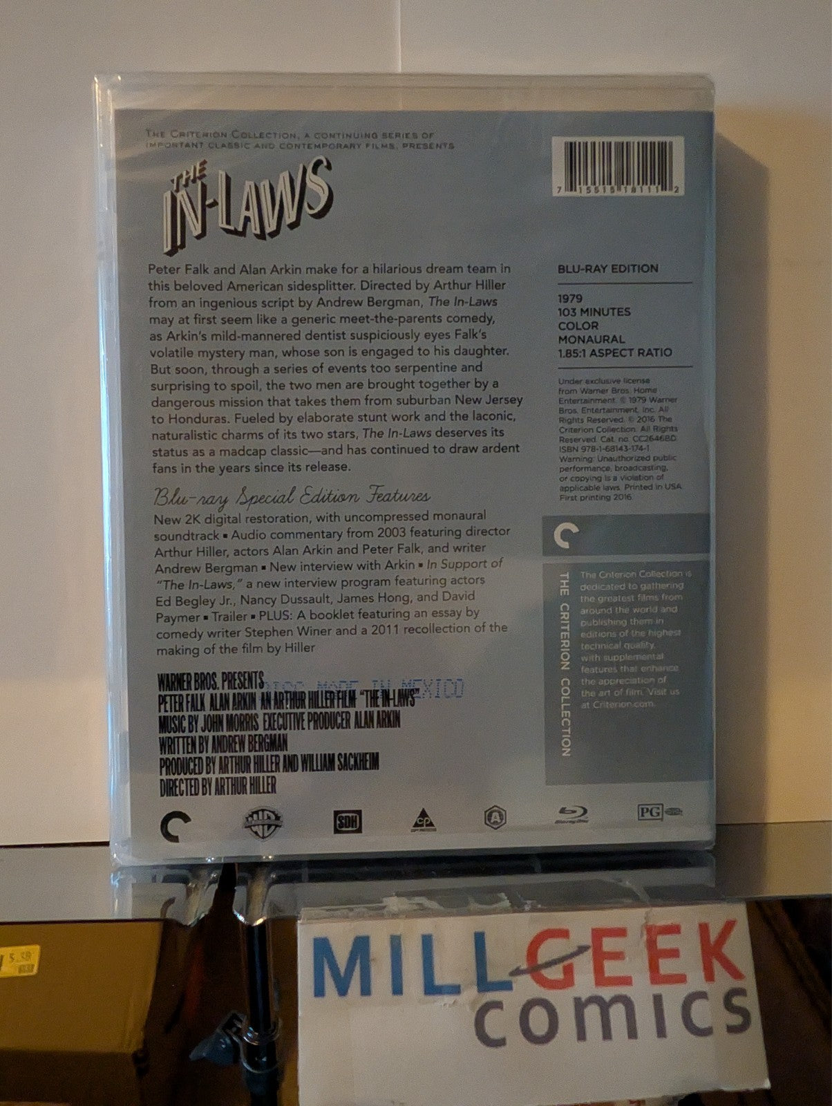 The In-Laws, Criterion Collection (Blu-Ray) Brand New -JD
