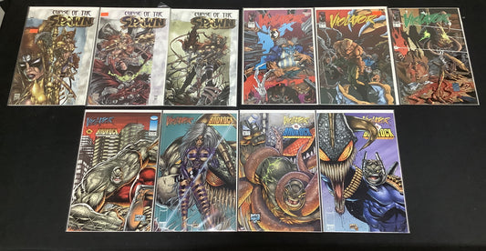 Spawn Comic Bundle: Curse Of Spawn #9-11, Violator #1-3, Bedrock Vs. #1-4, Image