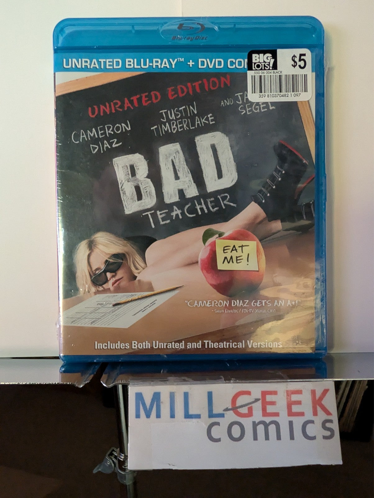 Grown Ups / Bad Teacher, 2 Comedy Movie Set (Blu-ray) -JD