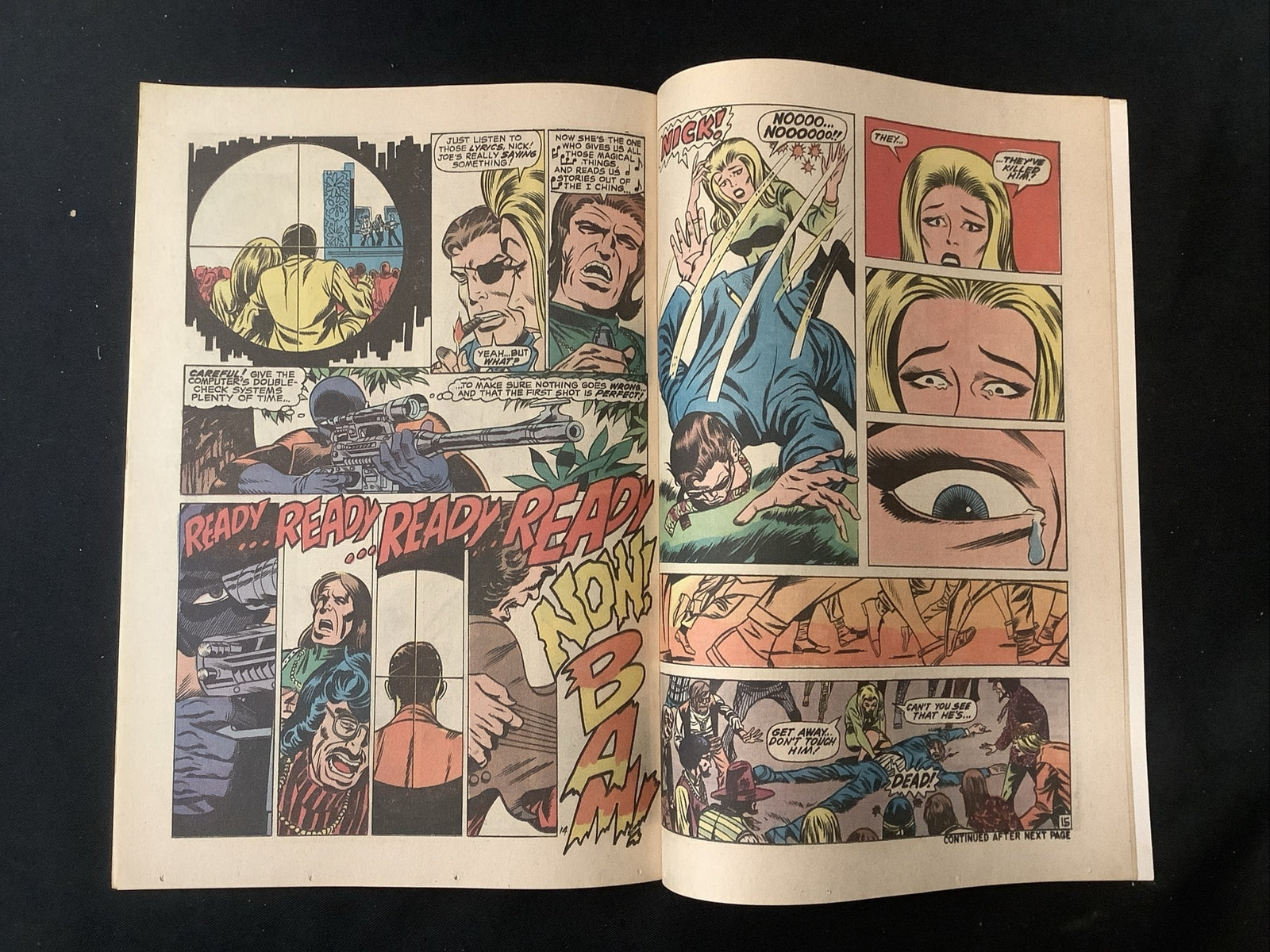 Nick Fury Agent Of Shield #15 (1969) VF+ (8.5) Dick Ayers, Bull’s-Eye Assassin